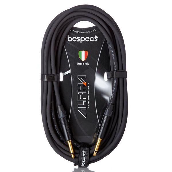 Кабель гитарный Bespeco AH300 3 m (прямой/прямой)